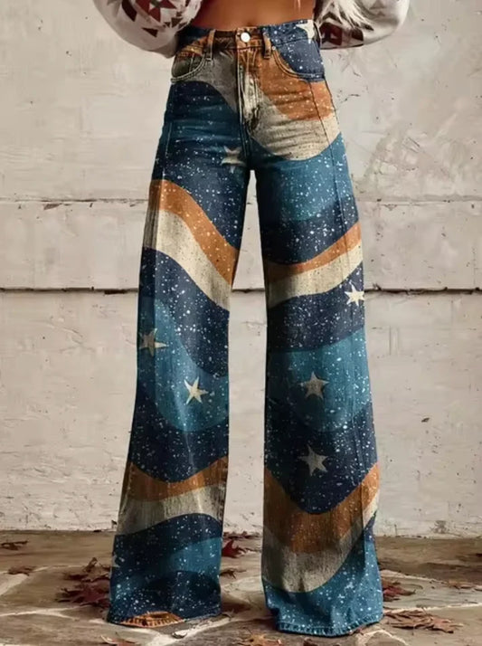 BLANCA-PANTALON VINTAGE